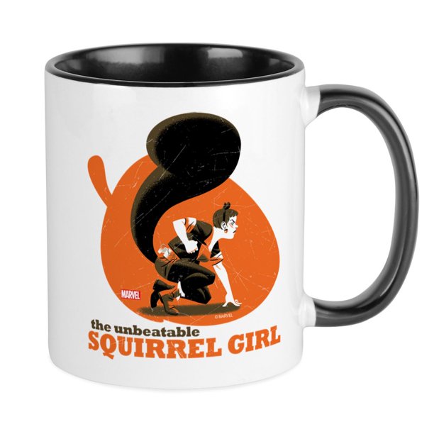 Cafepress Squirrel Girl Orange Mug Unique Coffee Mug Coffee Cup