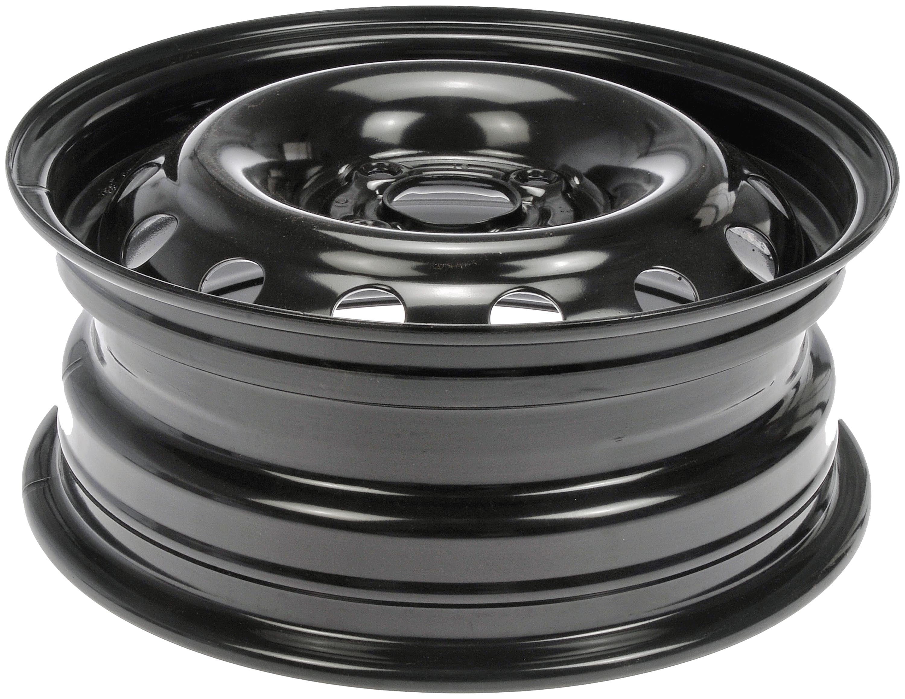 Dorman 939-162 Steel 14" Wheel Rim 14 x 5.5-inch 4-Lug Black, for Specific Honda Models