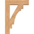 thumbnail image 4 of Ekena Millwork 5 1/2"W x 28"D x 40"H Merced Block Smooth Bracket, Western Red Cedar, 4 of 25