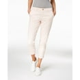 thumbnail image 2 of MAISON JULES Womens White Pocketed Zippered Straight leg Pants 0, 2 of 4