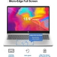 thumbnail image 2 of HP 15.6" Chromebook Laptop for College Students,Intel Processor N200,8GB LPDDR5 RAM,64GB eMMC,Chrome OS,Natural Silver, 2 of 5