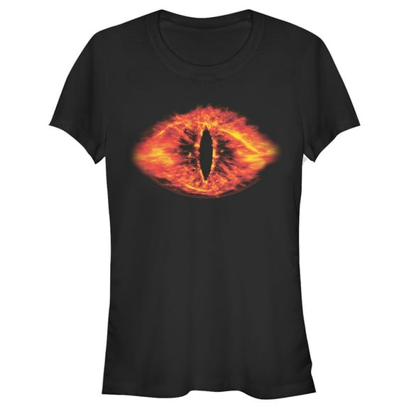 Junior's The Lord of the Rings Fellowship of the Ring Eye of Sauron Graphic Tee Black Medium