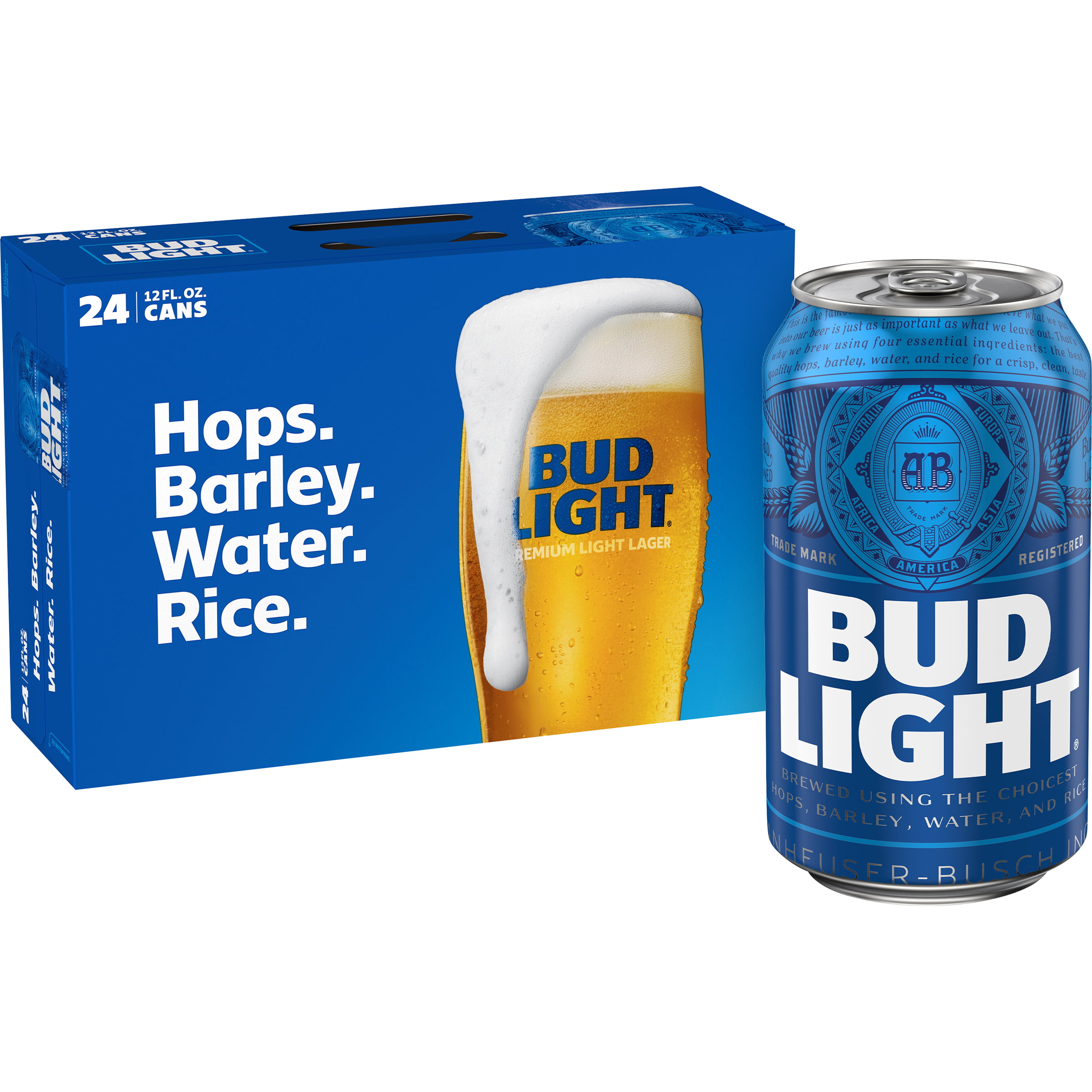 Bud Light Beer 24 Pack Beer 12 Fl Oz Cans 4 2 Abv