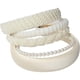 thumbnail image 1 of wonima11 5PK White Pearl Headbands for Women Girls Cute Pearl dainty Headbands Bling Faux Pearls Hairbands Wedding Hair Accessories hair hoop headband, 1 of 1