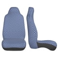thumbnail image 4 of ZICANCN Car Seat Covers Front Seats Only,Blue White Patriotic Stars Automotive Seat Covers Protectors for Cars Trucks Suv 2 Pack, 4 of 8