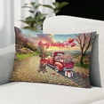 thumbnail image 2 of Be My Valentine's German Shorthaired Pointer Truck Full of Love Flower Balloon Pillowcase Double Sided GSP Lover Dog Gift Pillow Case Covers - 02029, 2 of 3