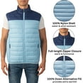 thumbnail image 4 of Alpine Swiss Clark Mens Puffer Vest Down Alternative Water Resistant Packable Outerwear Zip Up Pockets Warm Versatile Layer, 4 of 8