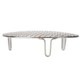 thumbnail image 2 of Stainless Steel Round Grid Net Barbecue Net Baking Tray BBQ Grid with Leg, 2 of 10