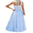 thumbnail image 1 of Robe Maxi Plage Décontractée en Spaghetti Sans Manches pour Femme, 1 of 6