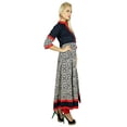 thumbnail image 5 of Bimba Women Dress Classic A Line Cotton Kurti Anarkali Long Blouse Top, 5 of 6