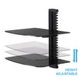thumbnail image 2 of Fitueyes Universal Av Shelf Wall Mount Bracket Stand for AV Receiver Component Cable Boxes Gaming Systems DS203801GB, 2 of 5