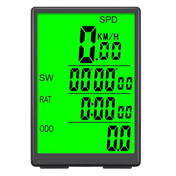 Biker Speedometer,Computer With L Computer Waterproof With Bike Computer Bicle Waterproof With Lcd Siuke Mewmewcat