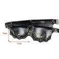 thumbnail image 7 of Segolike Waist Pack Fanny Pack Adjustable Strap Durable Vintage Medieval Hip Bag Pocket for Hiking Cycling Outdoor Walking Party Black, 7 of 7