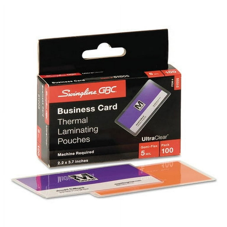 UltraClear Thermal Laminating Pouches, 5 mil, 3.69 UltraClear Thermal Laminating Pouches, 5 mil, 3.69