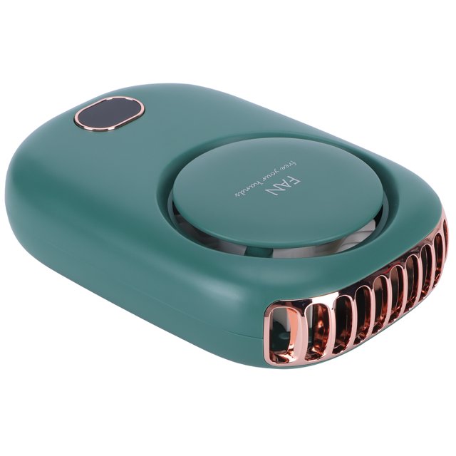 Cooling Fan, Wide-angle Air Supply Handheld Fan Natural And Comfortable Support USB Charging For Students For Home For Sports Green