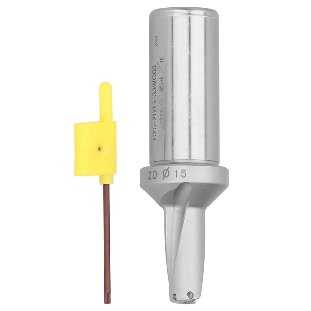 Support d'Outil CNC à Tige de Forage en U Matériel de Forage à Jet d'Eau Rapide C25-2D15-33WC03