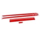 thumbnail image 5 of Calcomanía para capó de coche, pegatina de vinilo con rayas para capó de coche, pegatinas universales para falda lateral de puerta, pegatinas de rayas de carreras(rojo), 5 of 5