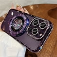 thumbnail image 5 of Luxe Shimmer Rhinestone TPU Phone Case - Magnetic, Crystal Clear & Shockproof - Perfect Fit for iPhone 15, 14, 13, 12 Pro Max, 11 & Plus Models, 5 of 5