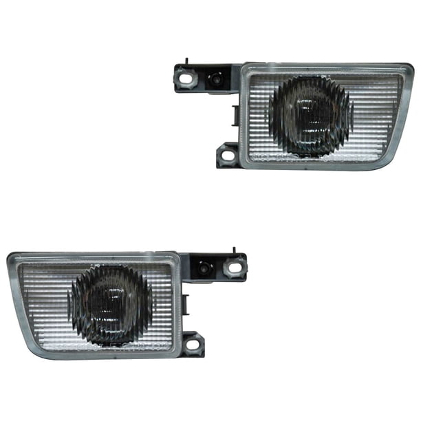 PAR FAROS PARA NIEBLA incluye focos - Compatible con Volkswagen Jetta 1993 - 1998 GEN Genérica .