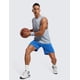 thumbnail image 3 of Shorts CRZ YOGA para Hombre Entrenamiento Secado Rápido 7" Azul Talle S, 3 of 5