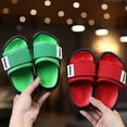thumbnail image 4 of Toddler Little Kids Summer Sandals Non-Slip Boy Girl Slide Lightweight Beach Water Shoes Shower Pool Slippers, 4 of 6