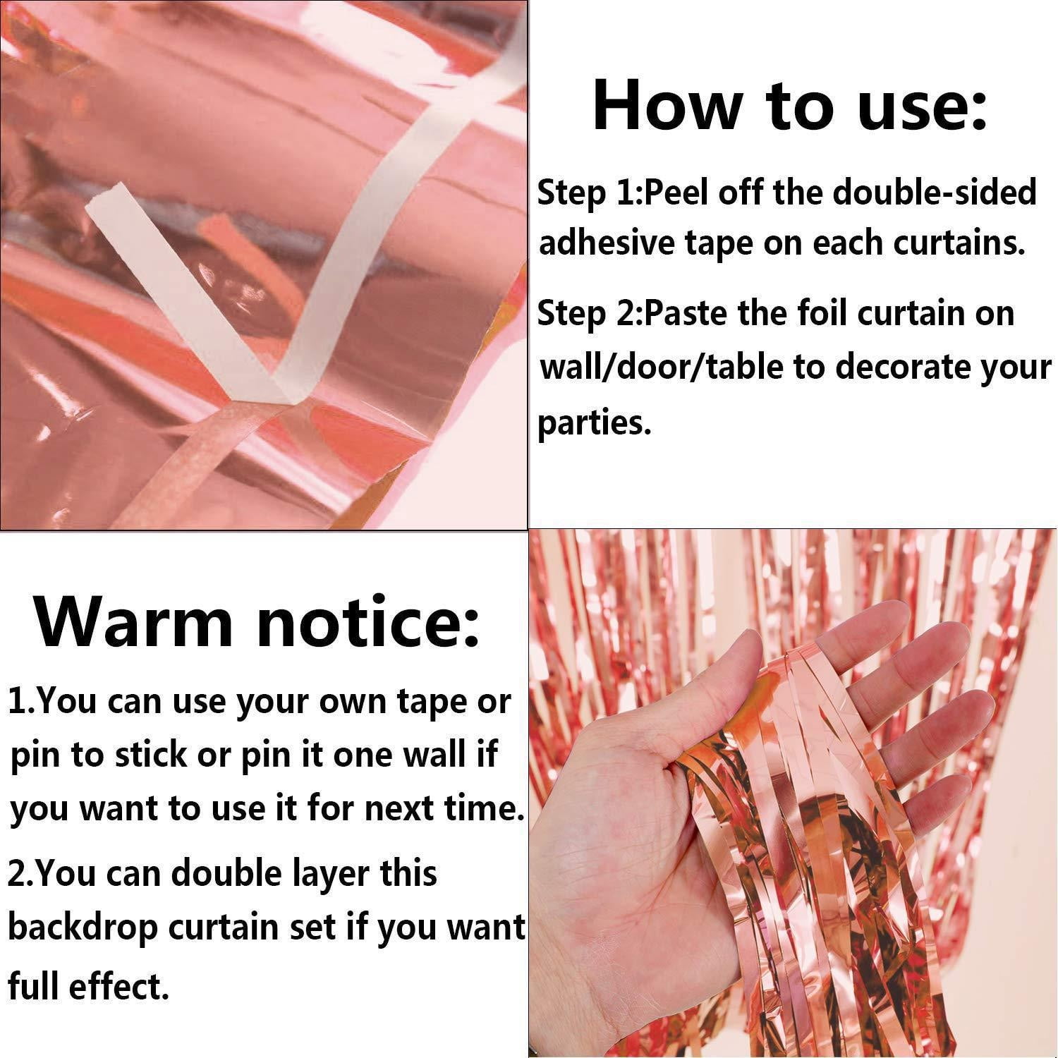 SOWEREAP Rose Gold Party Decoration Kit, 16-inch Balloon, Latex, Birthday