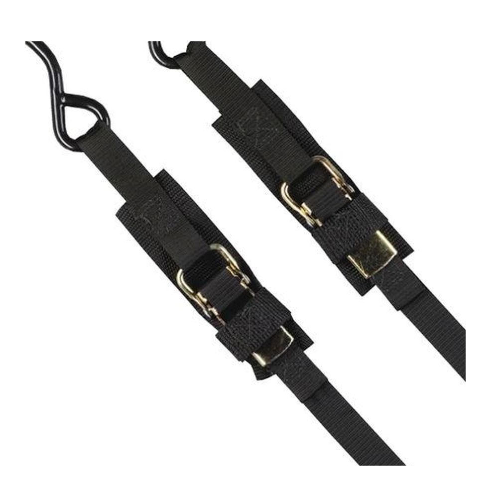 Attwood Boat Transom Tie-Down Straps 15232SS-7 | Black 4 Foot (Pack) - image 3 of 4