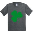 thumbnail image 3 of Inktastic Irish Green Shamrock Youth T-Shirt, 3 of 5