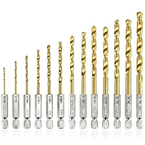 Neiko 10059A Combination Drill and Tap Bit Set With Quick Change Adapter 13 for sale online