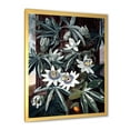 thumbnail image 2 of Designart 'Ancient Flowers I' Traditional Framed Art Print, 2 of 4