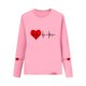 thumbnail image 3 of TaTaai Unisex Printed Round Neck Pullover, Valentine's Day Gift Spring Summer Long Sleeved Base Shirt Gift, 3 of 6