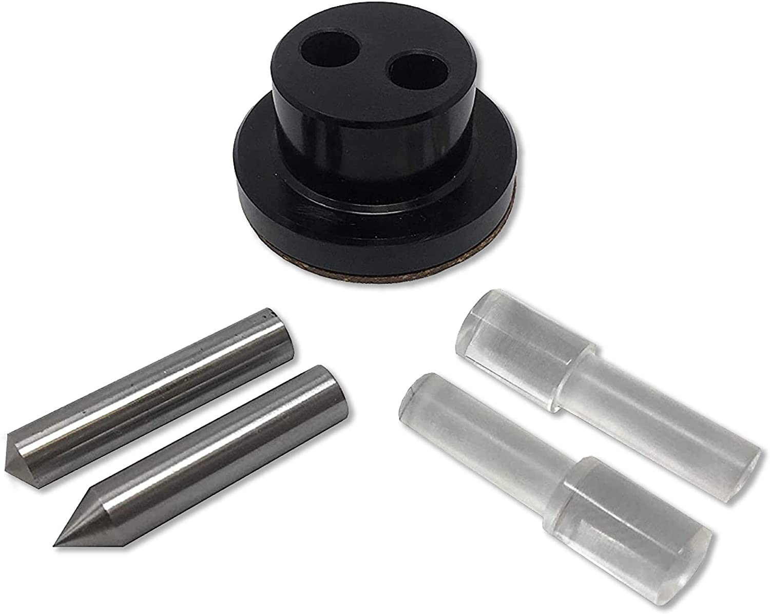 Precision Tools Optical Center Punch Set includes Bulls Eye Lens, Cross