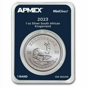 2023 South Africa 1 oz Silver Krugerrand (MintDirect Single)