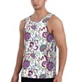 thumbnail image 2 of Gaeub Fairy Flower Men's Athletic Tank Top, Workout Sleeveless Shirts, Running Tank Tops for Gym, Running, Training - Small, 2 of 9