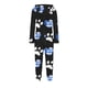 thumbnail image 5 of Mono de niña de manga larga con capucha y manga larga, pijama informal de invierno cálido, ropa de dormir para niña, mono de poliéster, 5 of 5
