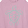 thumbnail image 3 of Instant Message - Turtle - Women's Racerback Tank Top, 3 of 5