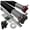 Pair, variant on Garage Door Torsion Spring 262x2x38 Replacement for Right Side of Garage Door - 1" Steel Bearing, Winding Bars, and Gloves Precision E-Coating 5-Year Warranty Min. 30,000 Cycles (Black Cone)