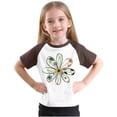 thumbnail image 4 of RXIRUCGD 2025 Vêtements d'Été pour Enfants Tout-Petits Garçons Filles Mode Mignon Col Rond Imprimé Manches Courtes Haut, 4 of 7