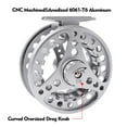 thumbnail image 5 of PROBEROS Full Metal Fly Fishing Reel Aluminum Alloy Body Reel with Machined 3/4 5/6 7/8 Fishing Fly Reel, 5 of 7
