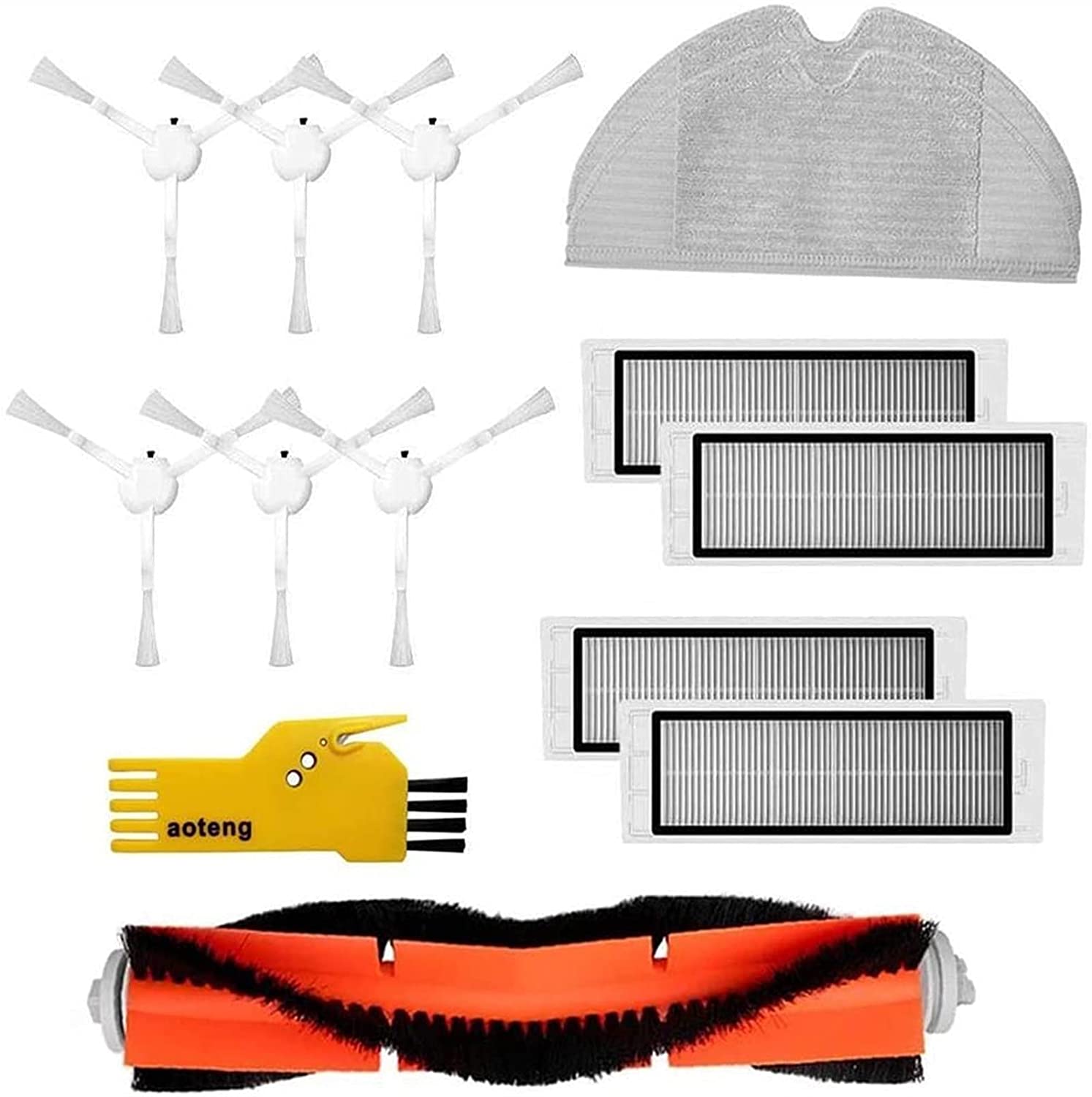 Robot Cleaner Parts Robot Replacement Parts Accessories Parts Fit for Xiaomi  1C Xiaomi XM200022 Xiaomi 25012 Main Brush Filters Side Brush Robot Vacuum  Cleaner Replacement (Color : Style 2) | Walmart Canada