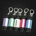 thumbnail image 2 of kurtrusly USB Rechargeable LED Lights Waterproof Flashlight Pocket Keyring Mini Torch blue 1Set, 2 of 6