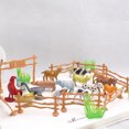 thumbnail image 2 of Juego de animales de granja de juguete, 15 piezas, educativo, simulado para niños, 2 of 4