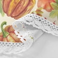 thumbnail image 3 of Coolnut Berries Thanksgiving Pumpkins Round Tablecloth 60", Waterproof Stain and Wrinkle Resistant Washable Decorative Table Covers for Kitchen Dining Party Christmas Decor, 3 of 7