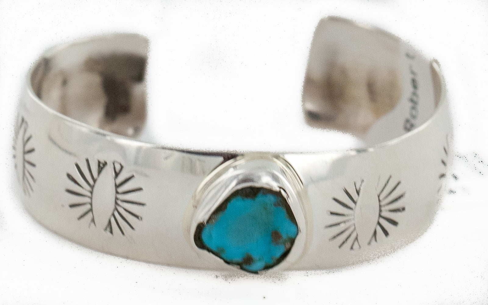 Handmade Certified Authentic Navajo .925 Sterling Silver Natural