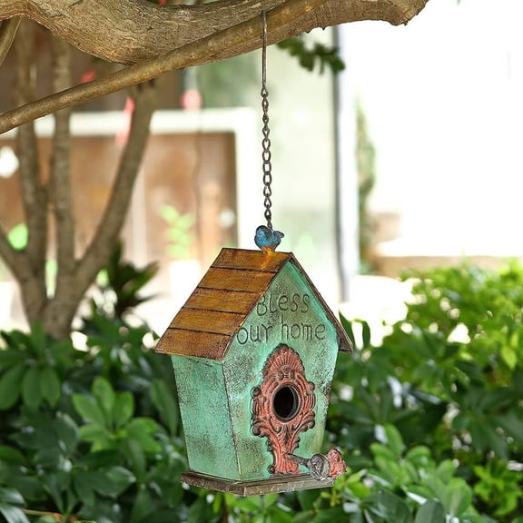 Bird Houses for Outside Hanging Metal Birdhouses for Outdoor