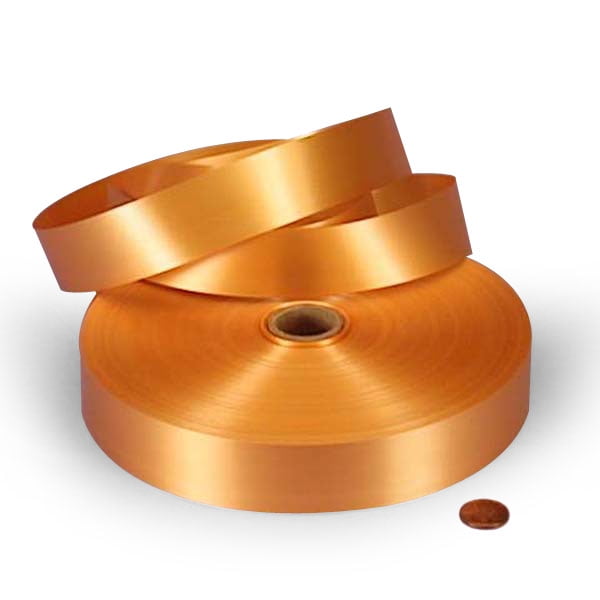 Flat Gold Plastic Ribbon 1 1/4" X 250 Yards by Paper Mart