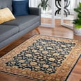 thumbnail image 2 of SAFAVIEH Heriz Elissa Floral Wool Area Rug, Blue/Red, 4' x 6', 2 of 8