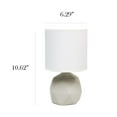 thumbnail image 3 of Simple Designs Geometric Concrete Lamp, 3 of 8