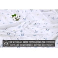 thumbnail image 3 of RUVANTI 100% Cotton Sheets – Full Size Percale Bedding, Cooling & Breathable Floral Design, Durable with a Crisp, Soft & Comfortable Feel, 16" Deep Pocket, 4-Piece Set, Phulkari, 3 of 9