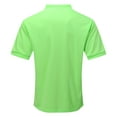 thumbnail image 4 of Black Polo Shirts for Men Short Sleeve 0 Tops Green M, 4 of 5